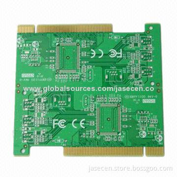 Multilayer Golden Finger PCB for Key Button Board, Made of FR4